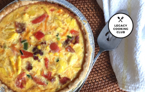 Jamaican Ackee and Bacon Quiche Recipe